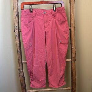 Women's Eddie Bauer Red/Brick Capri Pants Size 6